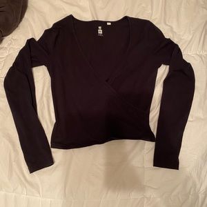 Me To We Wrap Crop Top